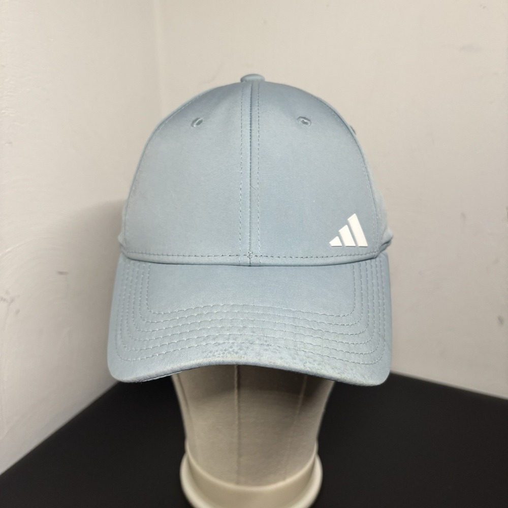 Adidas Golf Tennis Hat Cap Light Blue Unisex OSFM Backless Stretch‎ Lightweight